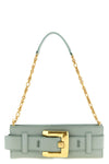 calf leather clutch bag