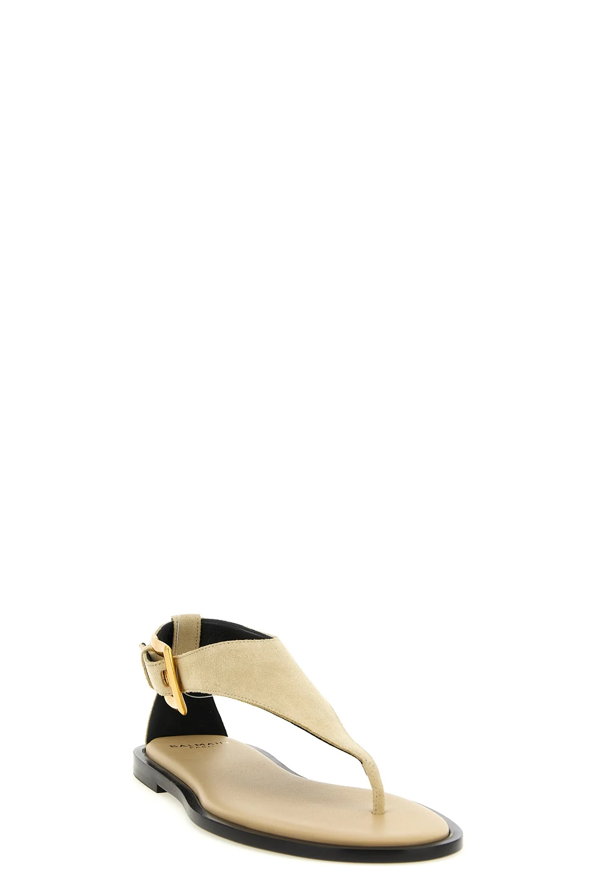 anthem thong sandals in deer leather