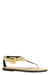 anthem thong sandals in deer leather