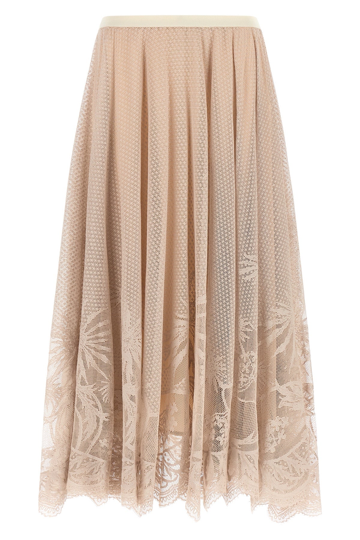 the fabiana filippi midi skirt redefines the codes of everyday elegance through