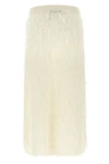 the fabiana filippi midi skirt defines a new tactile dimension through a straigh