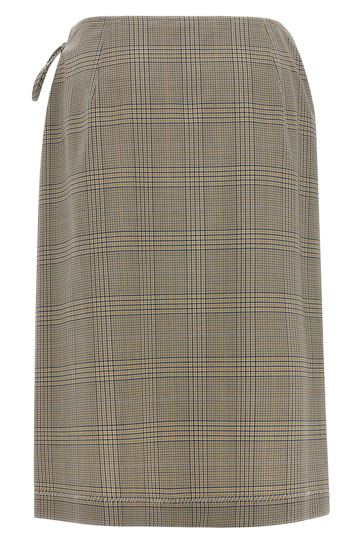 MARNI 38 principe di gallia clement wool blend skirt