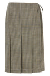 principe di gallia clement wool blend skirt