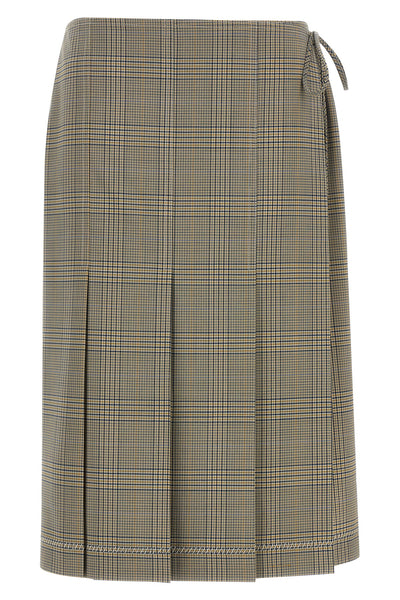 principe di gallia clement wool blend skirt