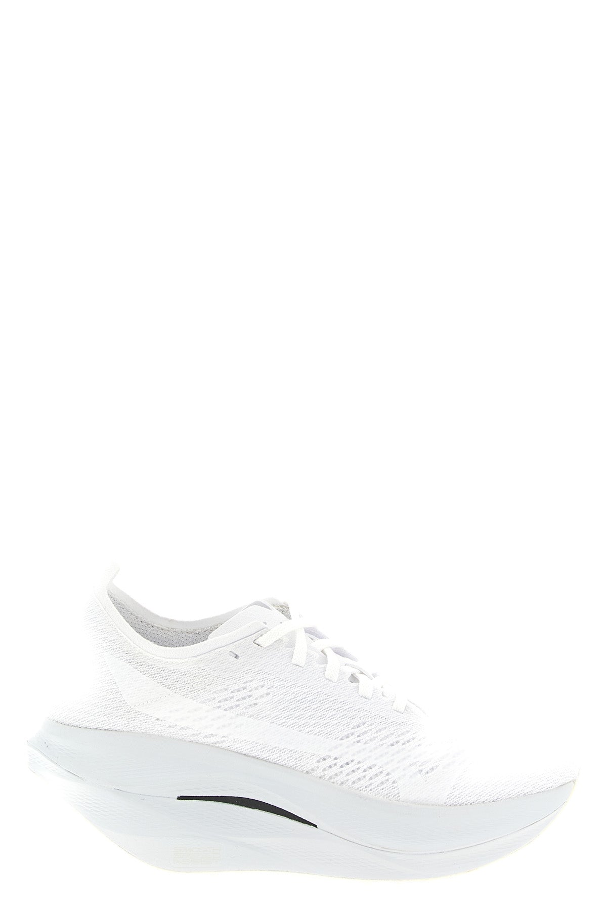 comme des garçons x mizuno wave rebellion pro 3 sneakers in openwork and breat