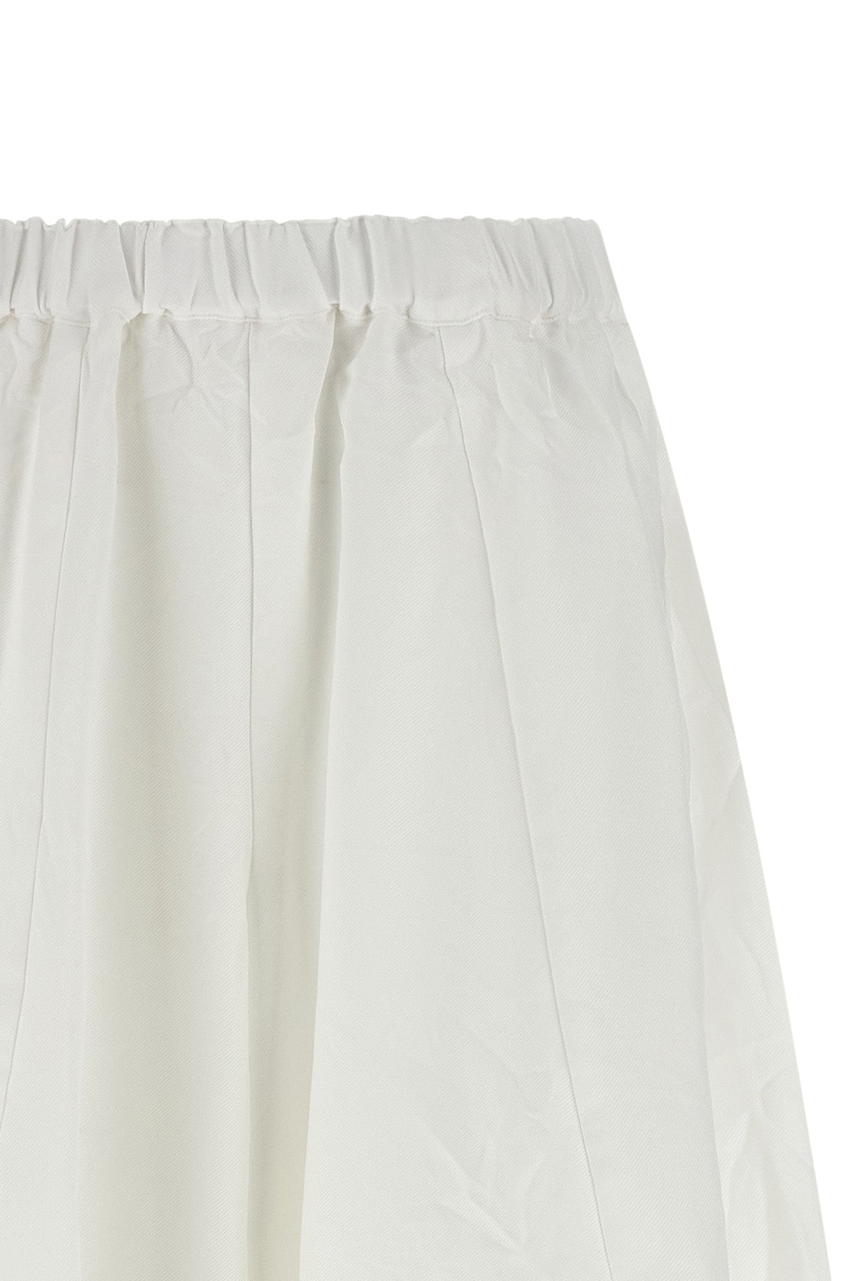 crumpled shiny twill pants