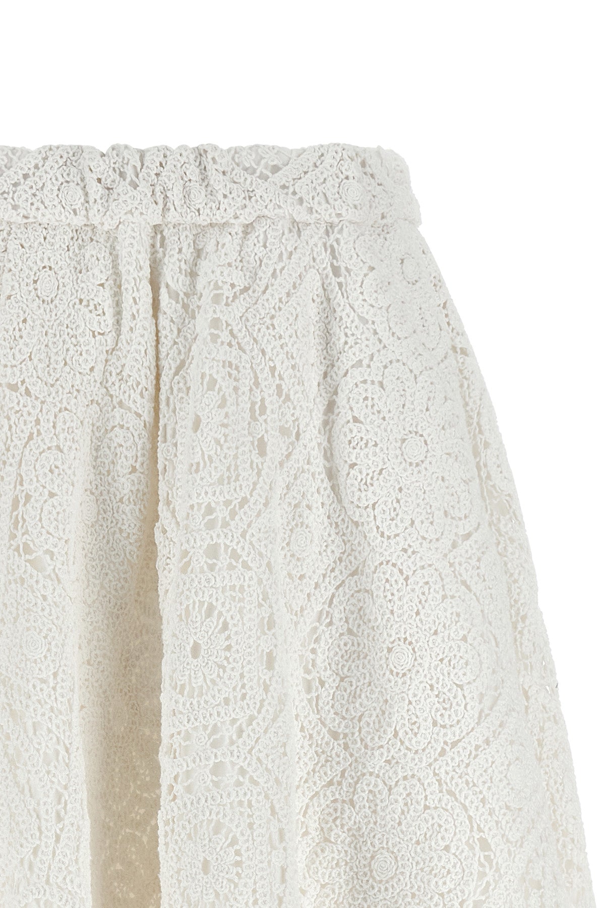 macramé midi skirt