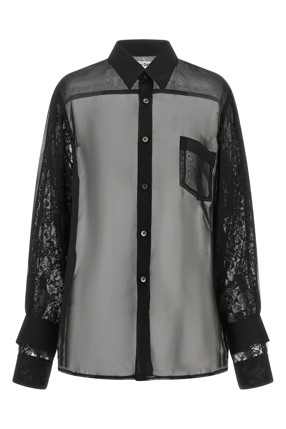 the comme des garçons black shirt redefines the codes of contemporary tailoring