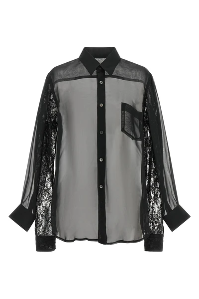 the comme des garçons black shirt redefines the codes of contemporary tailoring