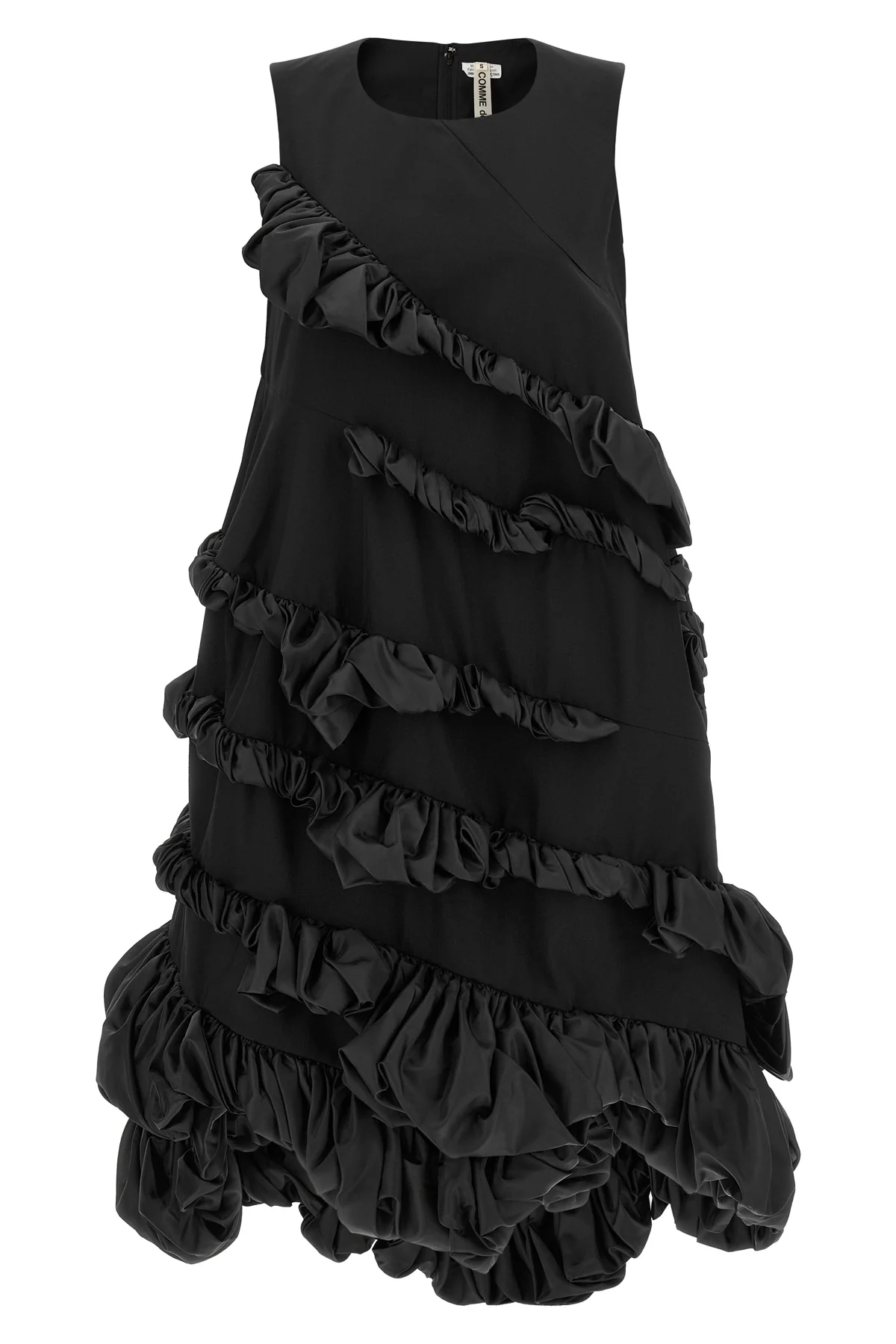 COMME DES GARÇONS S the comme des garçons mini dress redefines volumes through an avant-garde archit