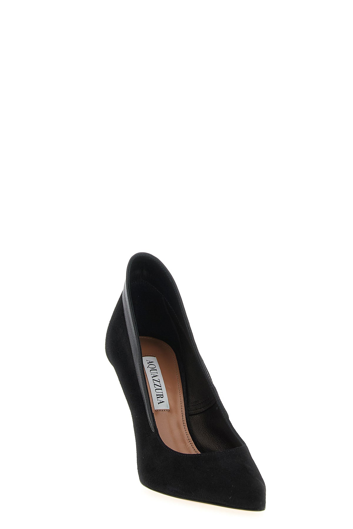 AQUAZZURA 35.5 guanto suede pumps