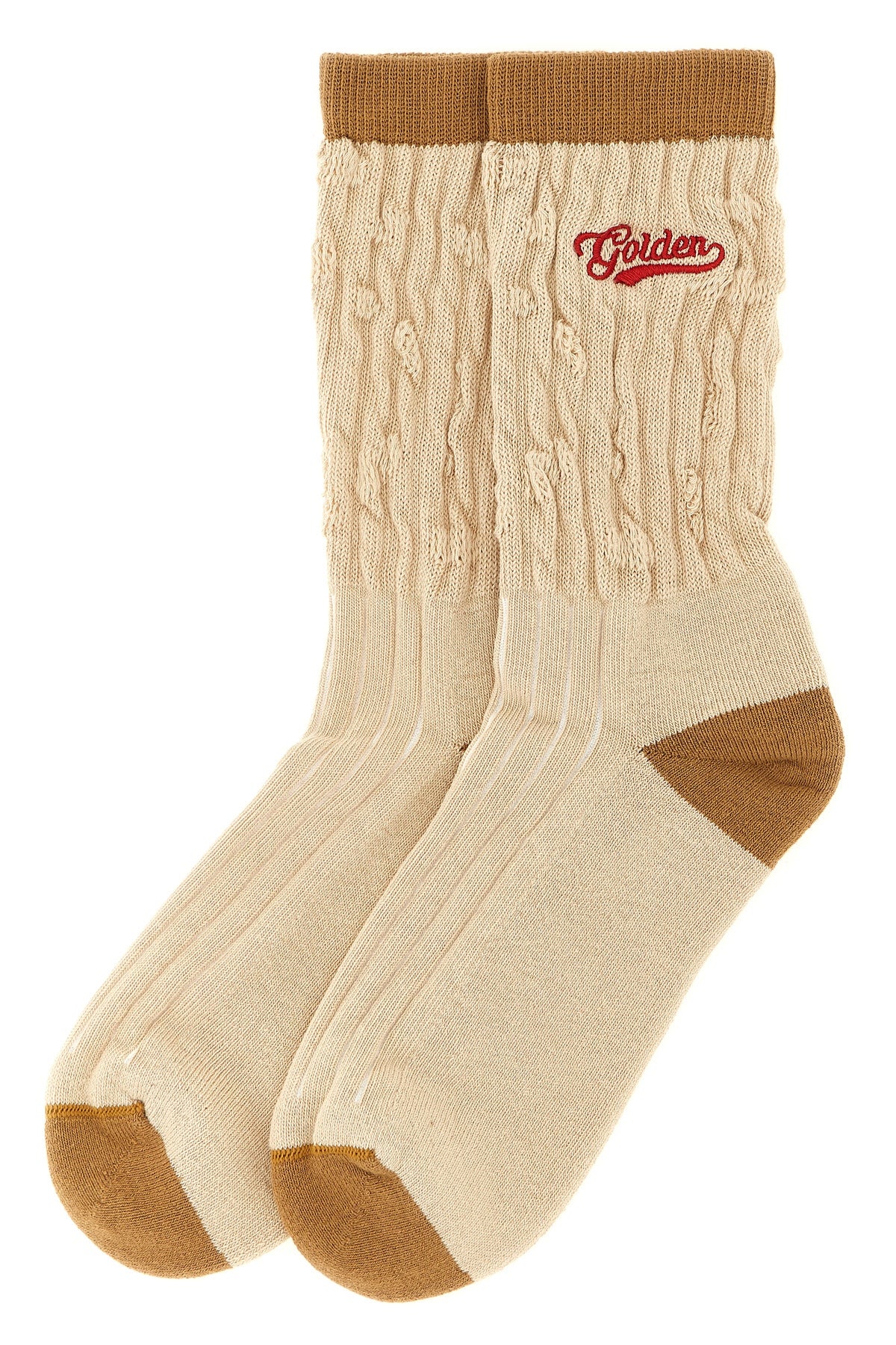 GOLDEN GOOSE M golden goose socks are distinguished by a construction in fine stretch cotton ya