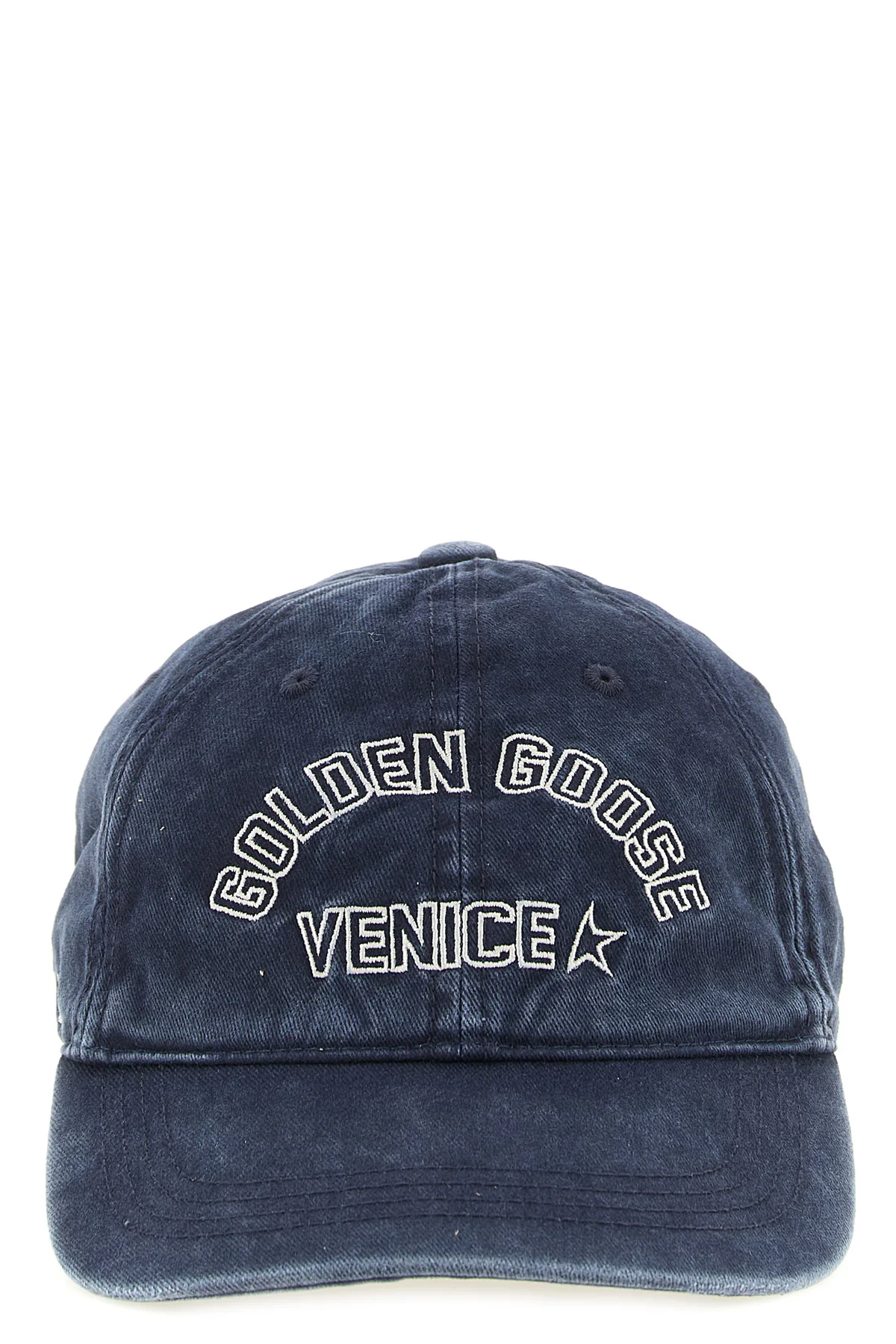 the golden goose journey pure washed cotton baseball cap features a classic si