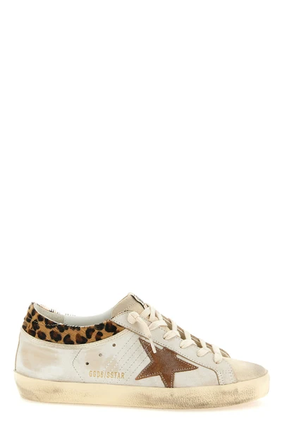 super star sneakers in leather and suede