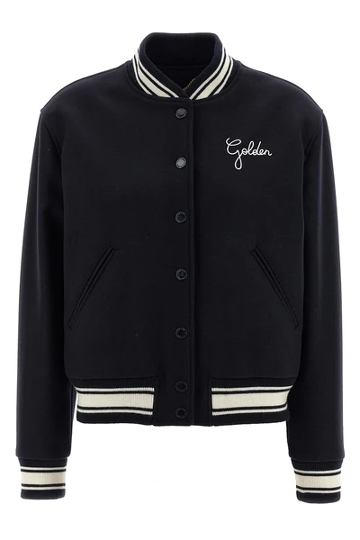 dirce bomber jacket in virgin wool blend