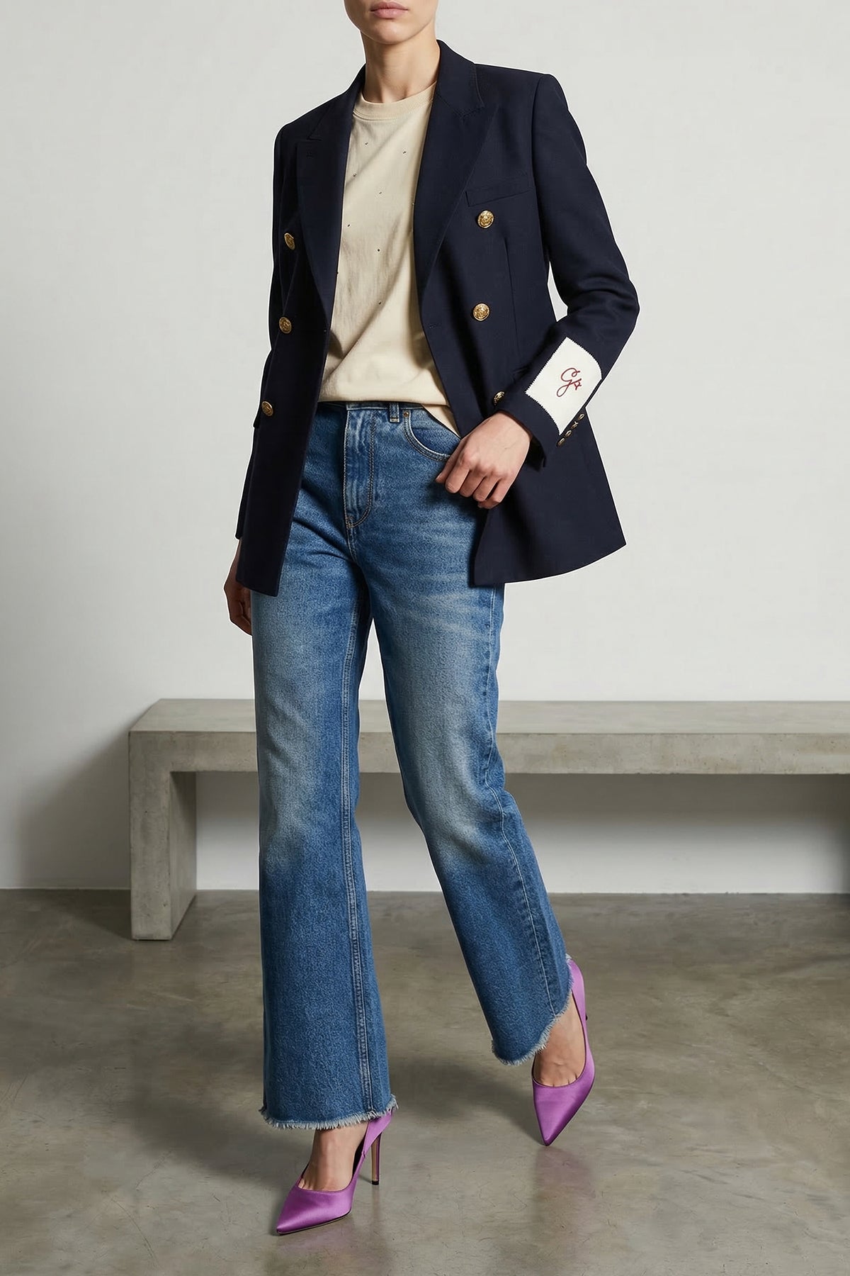 GOLDEN GOOSE 25 cotton denim jeans