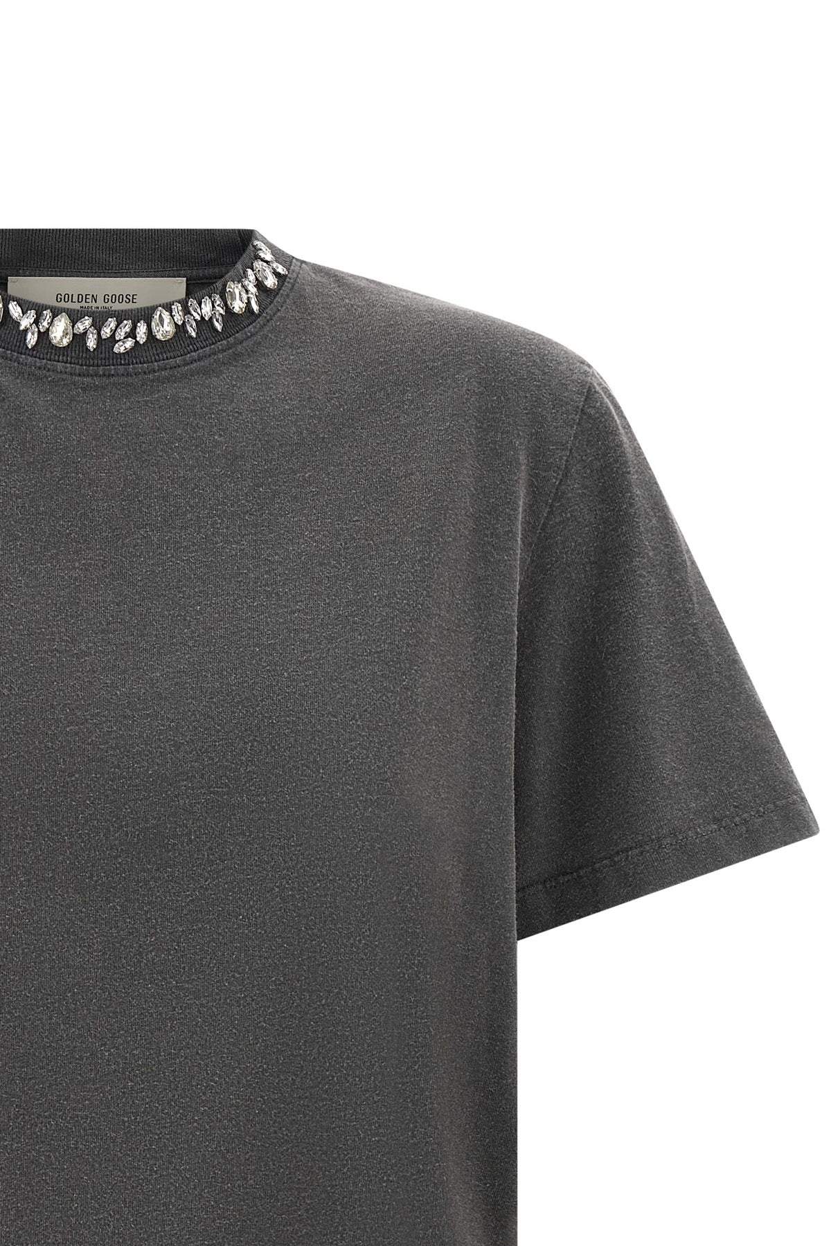 the golden goose t-shirt redefines everyday luxury through meticulous details