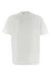 used-effect cotton crew neck t-shirt