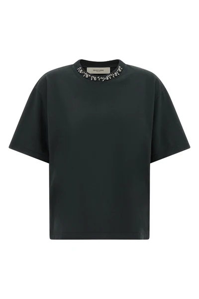 the golden goose t-shirt redefines everyday wear through precious details