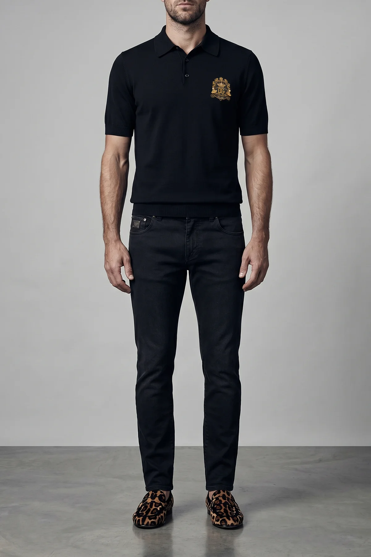 DOLCE amp; GABBANA 48 5-pocket stretch denim jeans