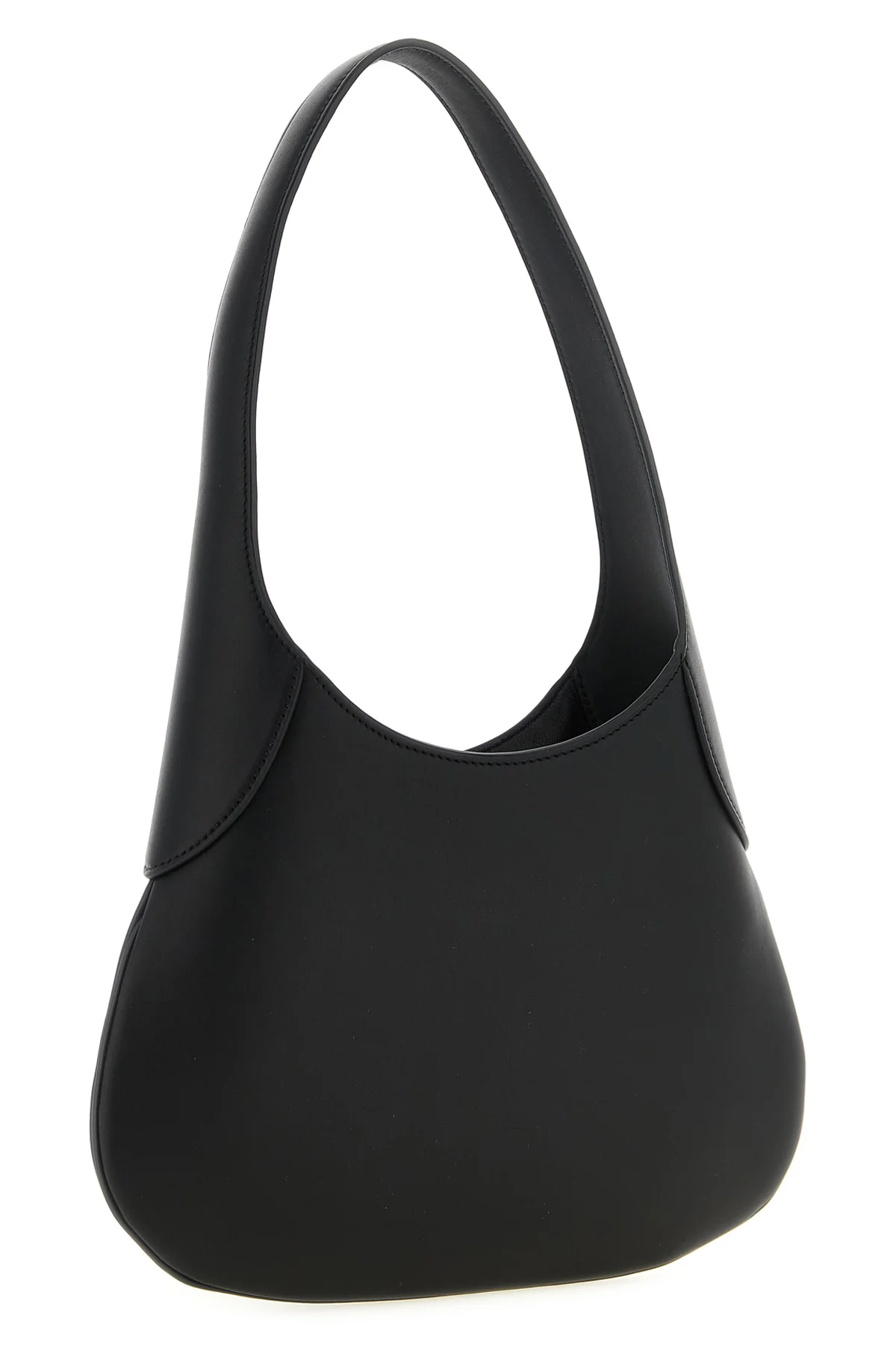 the small khaite joan shoulder bag exemplifies structural purity through its c