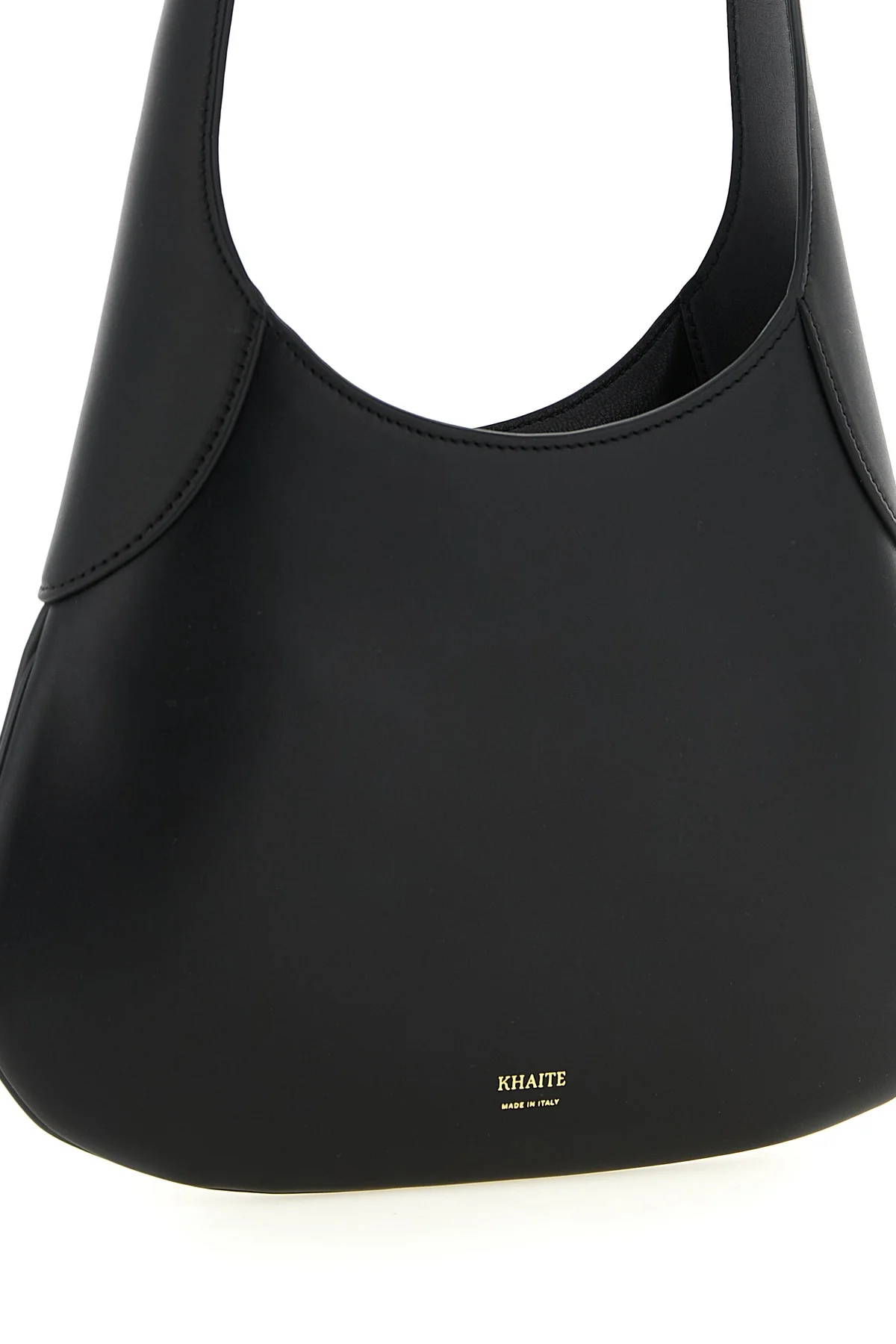 the small khaite joan shoulder bag exemplifies structural purity through its c