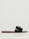 woman's heeled sandal
