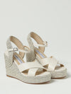 woman's heeled sandal