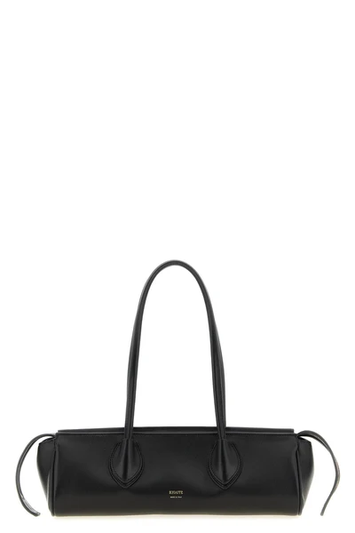 donna shoulder bag in soft nappa lambskin leather