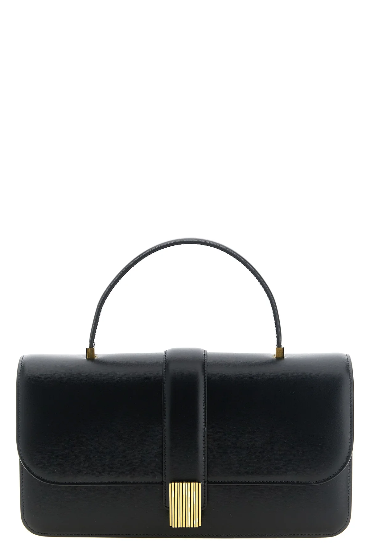 KHAITE OS the khaite blake handbag defines a structured silhouette made of fine smooth c