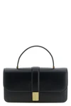 the khaite blake handbag defines a structured silhouette made of fine smooth c