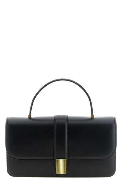the khaite blake handbag defines a structured silhouette made of fine smooth c