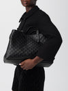 Large GG Emblem Leather Tote
