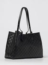 Large GG Emblem Leather Tote
