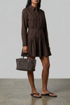 christos mini shopping bag in semi-transparent mesh
