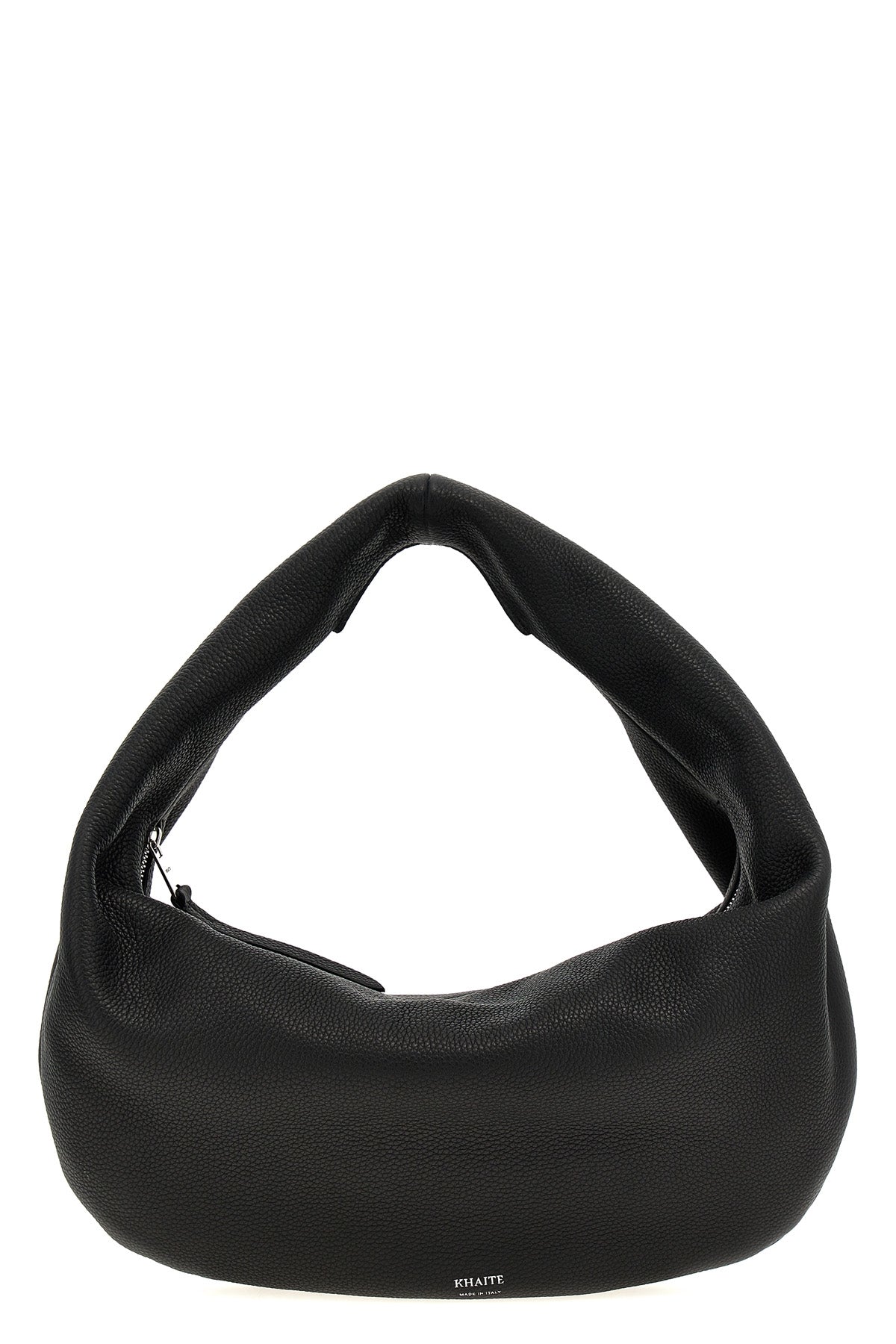 KHAITE OS medium olivia hobo shoulder bag in garnet leather