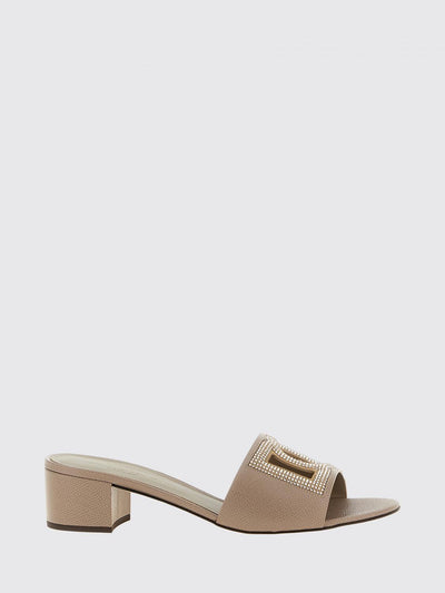 womans heeled sandal