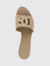 woman's heeled sandal