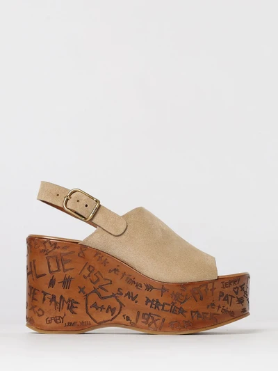 womans heeled sandal chloé