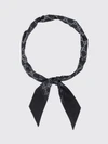 woman's neck scarf