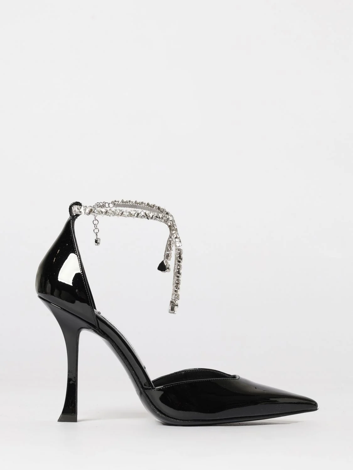 JIMMY CHOO 37½ stevie patent leather pumps