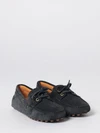 gommino suede boat loafers