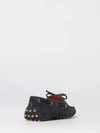 gommino suede boat loafers