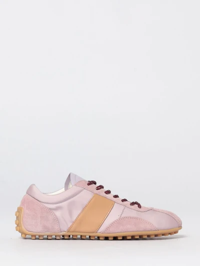 t-marathon sneakers in nylon and suede