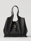 t timeless mini grained leather bag