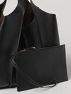 t timeless mini grained leather bag
