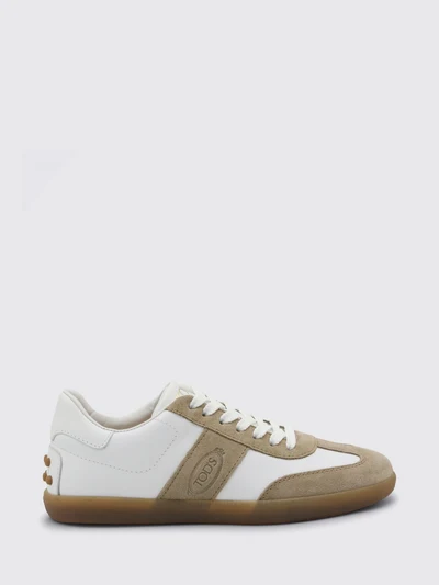tabs leather sneakers