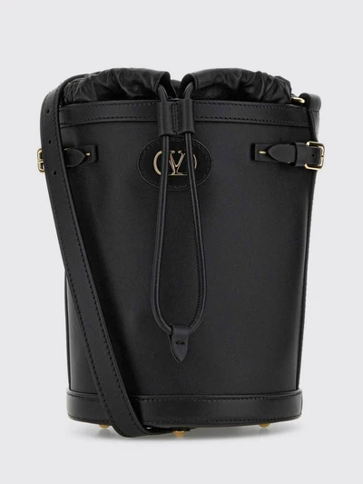 antibes leather bucket bag