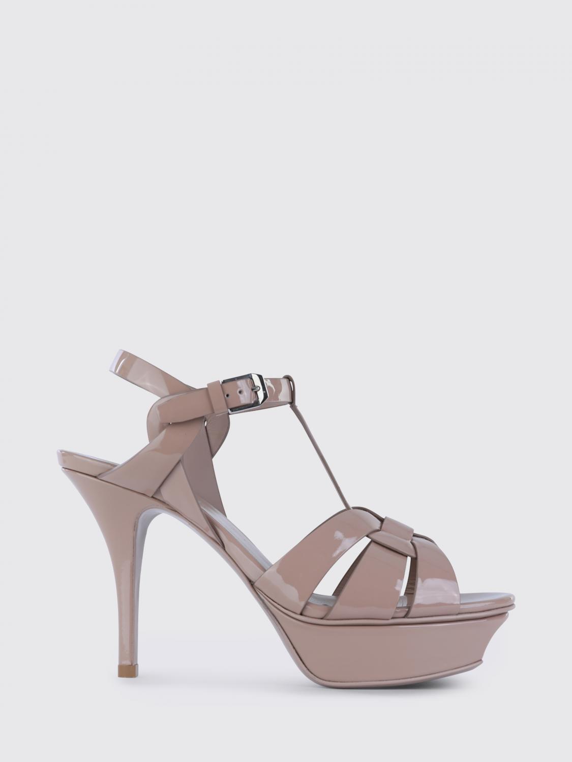 woman's heeled sandal