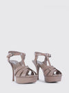 woman's heeled sandal